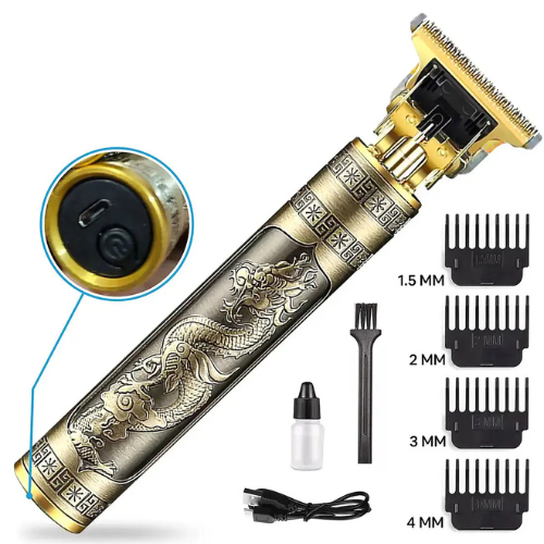 Professional Vintage T9 Trimmer – Cordless Hair Clipper & Shaving Machine for Men