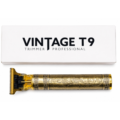 Professional Vintage T9 Trimmer – Cordless Hair Clipper & Shaving Machine for Men
