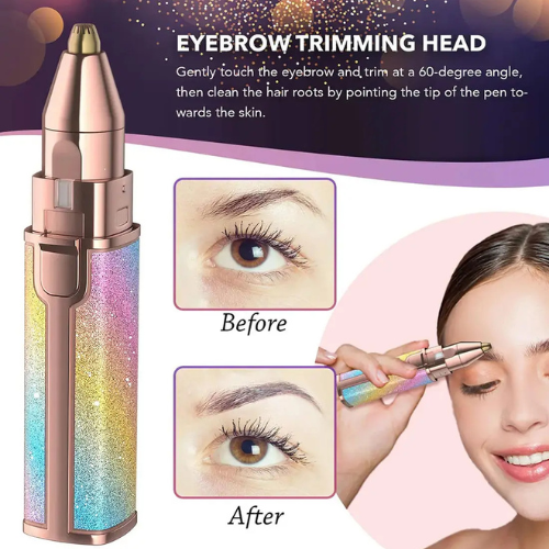 Blawless 2 in 1 Eyebrow Trimmer & Facial Hair Remover Tool for Women