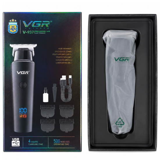 VGR Professional Rechargeable Hair Trimmer | V-937