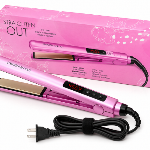 Straighten Out Digital Hair Straightener