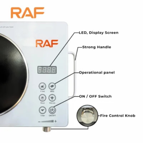 RAF R.2024 Infrared Cooker Multifunction Hot Plate Stove 2200 watts